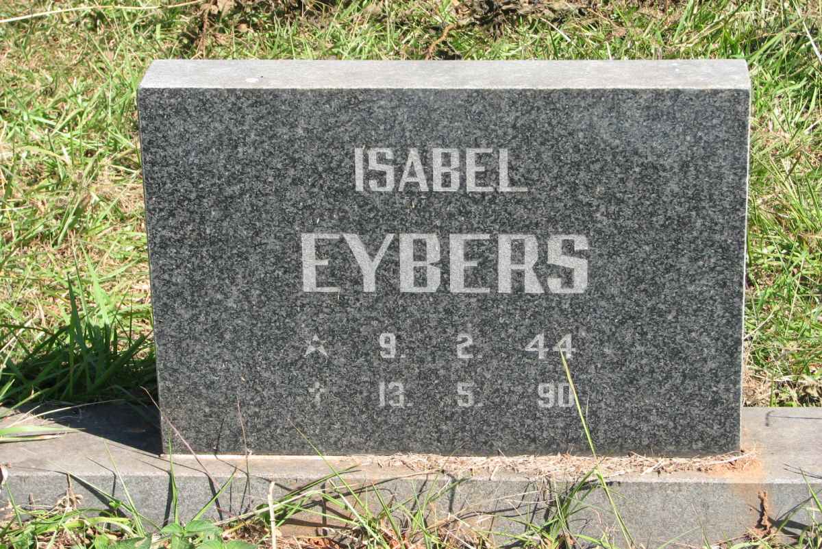 EYBERS Isabel 1944-1990