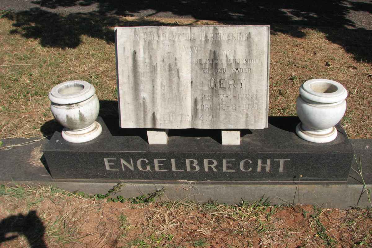 ENGELBRECHT Gert ?-?