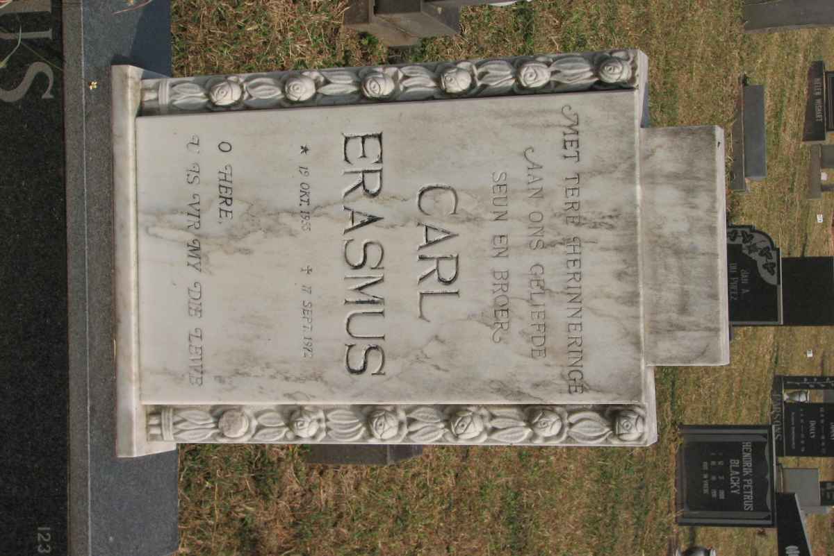 ERASMUS Carl 1955-1972