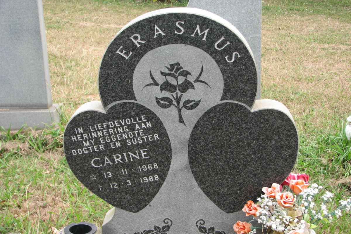 ERASMUS Carine 1968-1988