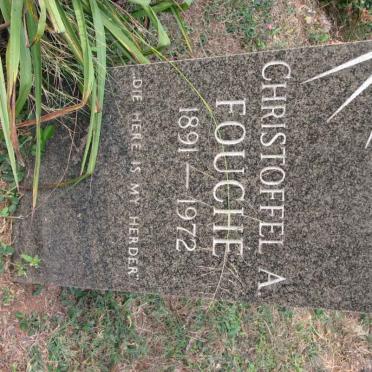 FOUCHE Christoffel A. 1891-1972