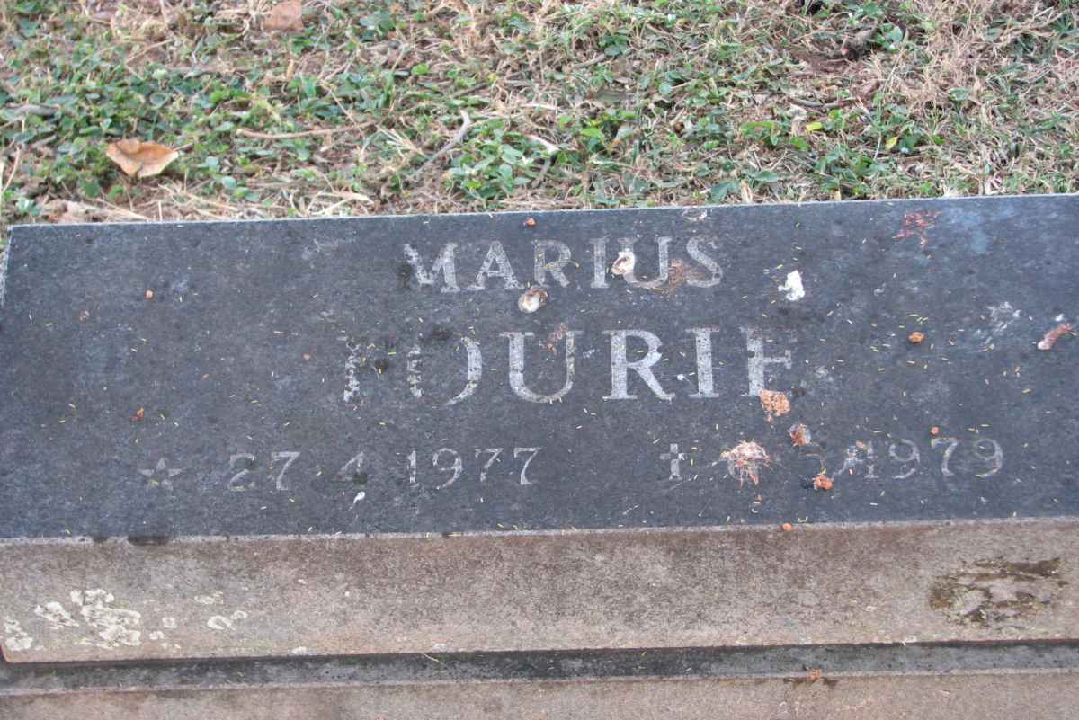 FOURIE Marius 1977-1979