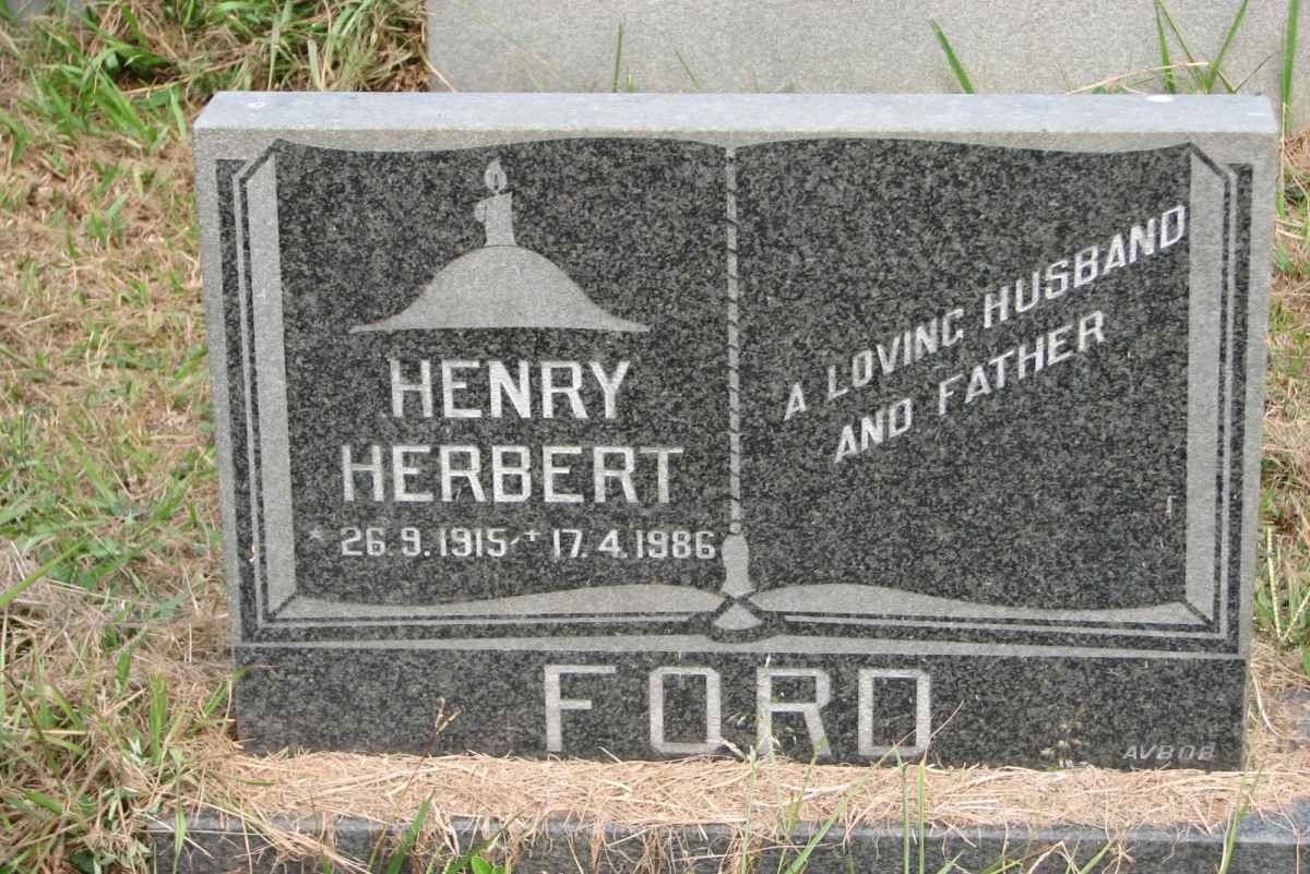 FORD Henry Herbert 1915-1986