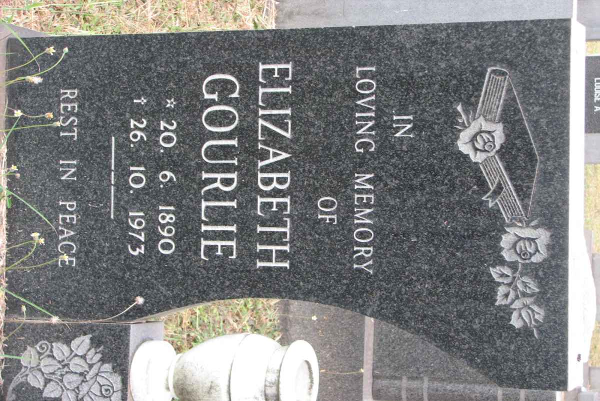 GOURLIE Elizabeth 1890-1973