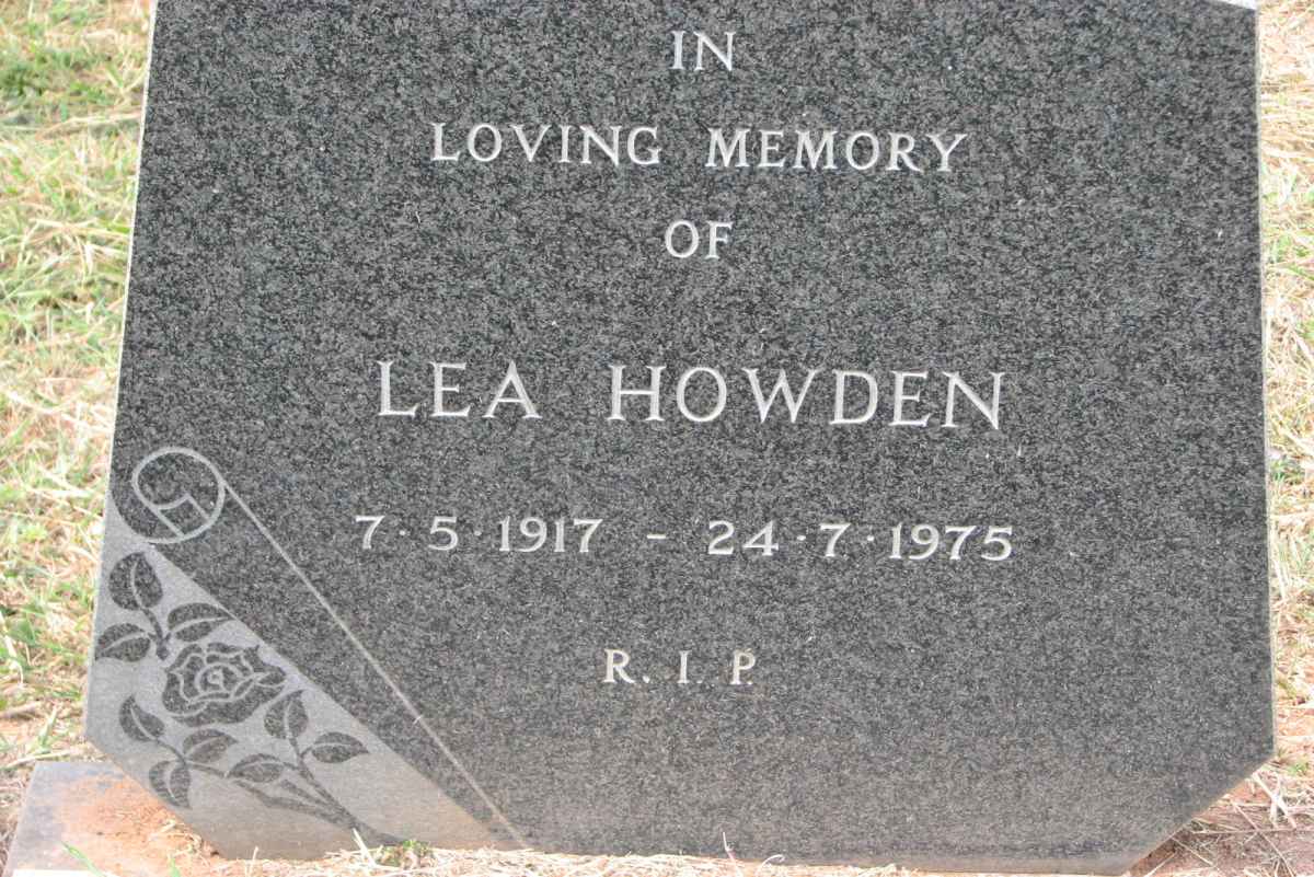 HOWDEN Lea 1917-1975
