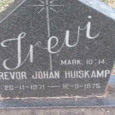 HUISKAMP Trevor Johan 1971-1975
