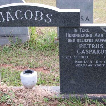 JACOBS Petrus Casparus 1903-1983