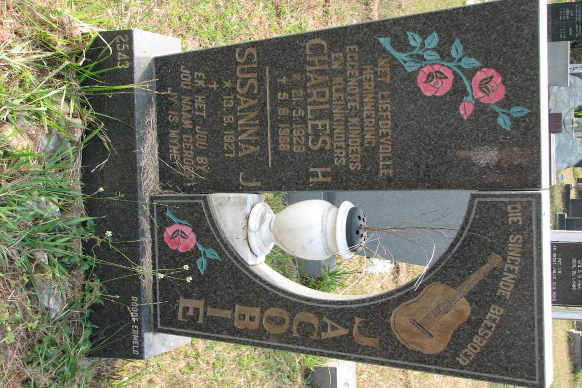 JACOBIE Charles H. 1928-1988 &amp; Susanna J. 1927-