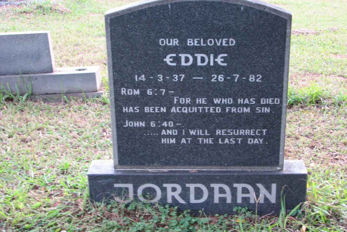 JORDAAN Eddie 1937-1982