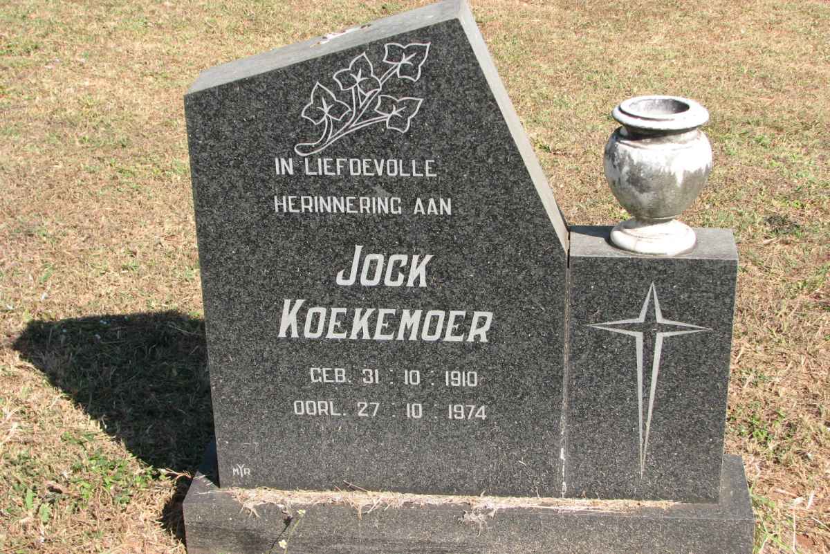 KOEKEMOER Jock 1910-1974