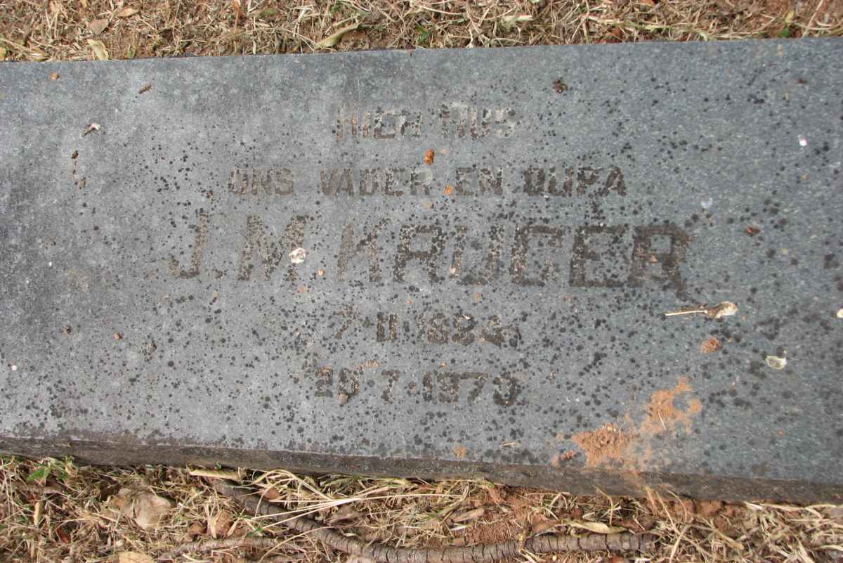KRUGER J.M. 188?-1975
