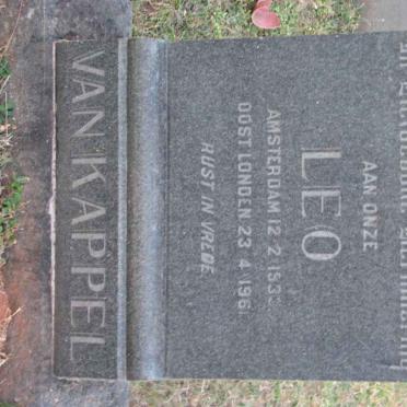 KAPPEL Leo, van 1933-1961