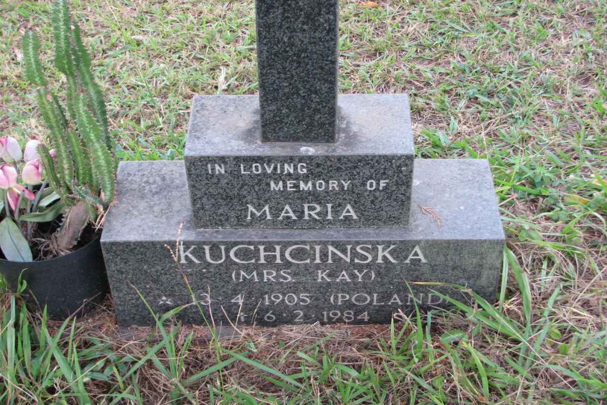 KUCHCINSKA Maria 1905-1984
