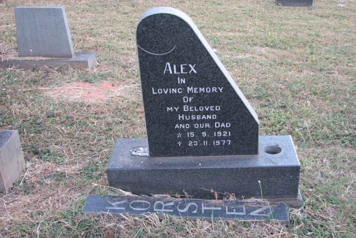 KORSTEN Alex 1921-1977