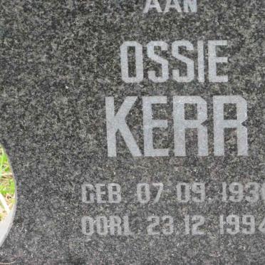 KERR Ossie 1930-1994