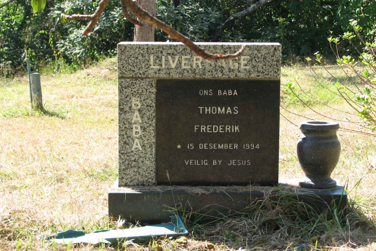 LIVERSAGE Thomas Frederik 1994--1994