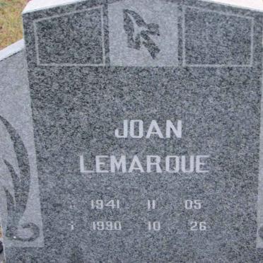 LEMARQUE Joan 1941-1990
