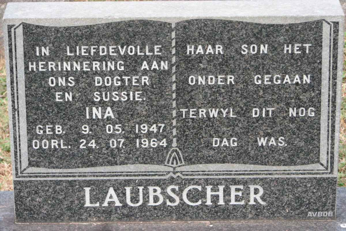 LAUBSCHER Ina 1947-1964