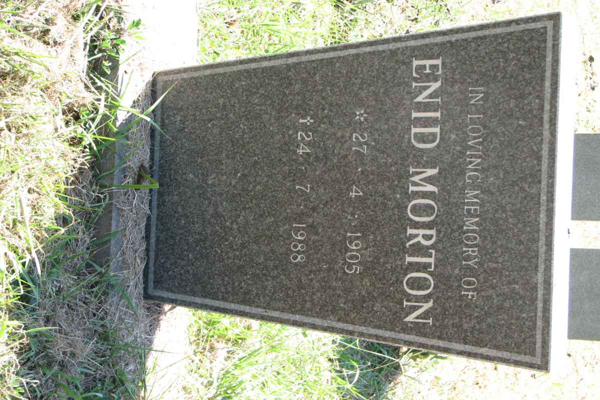 MORTON Enid 1905-1988