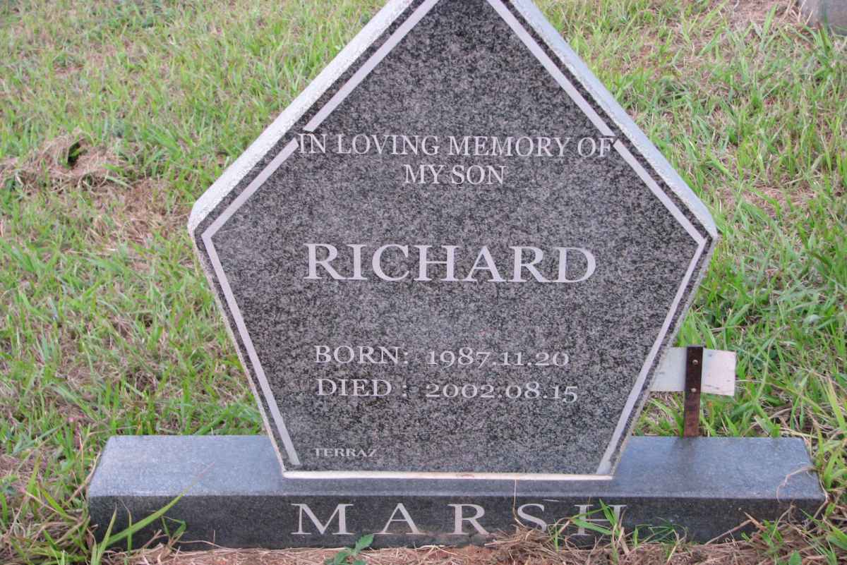 MARSH Richard 1987-2002