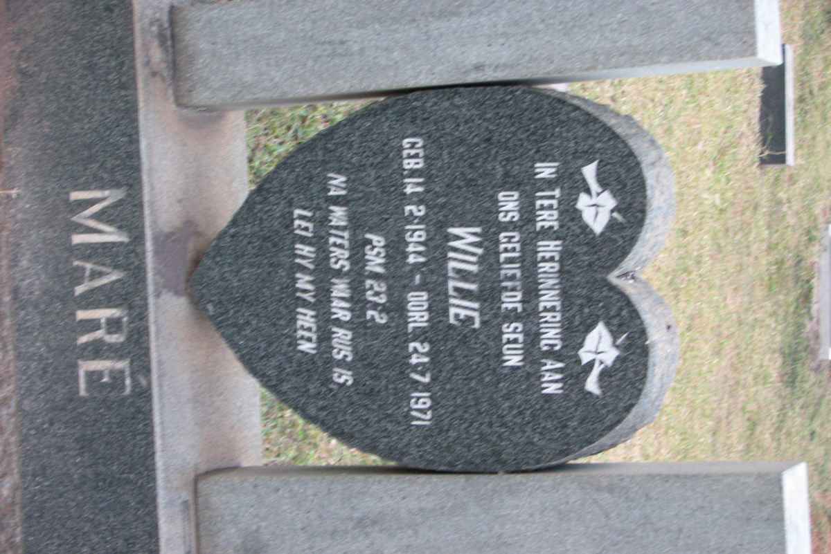 MARÉ Willie 1944-1971