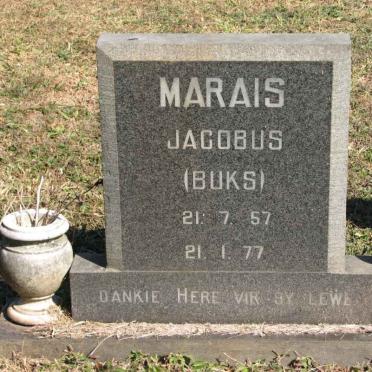 MARAIS Jacobus 1957-1977