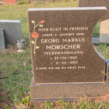 MORSCHER Georg Markus 1969-1990