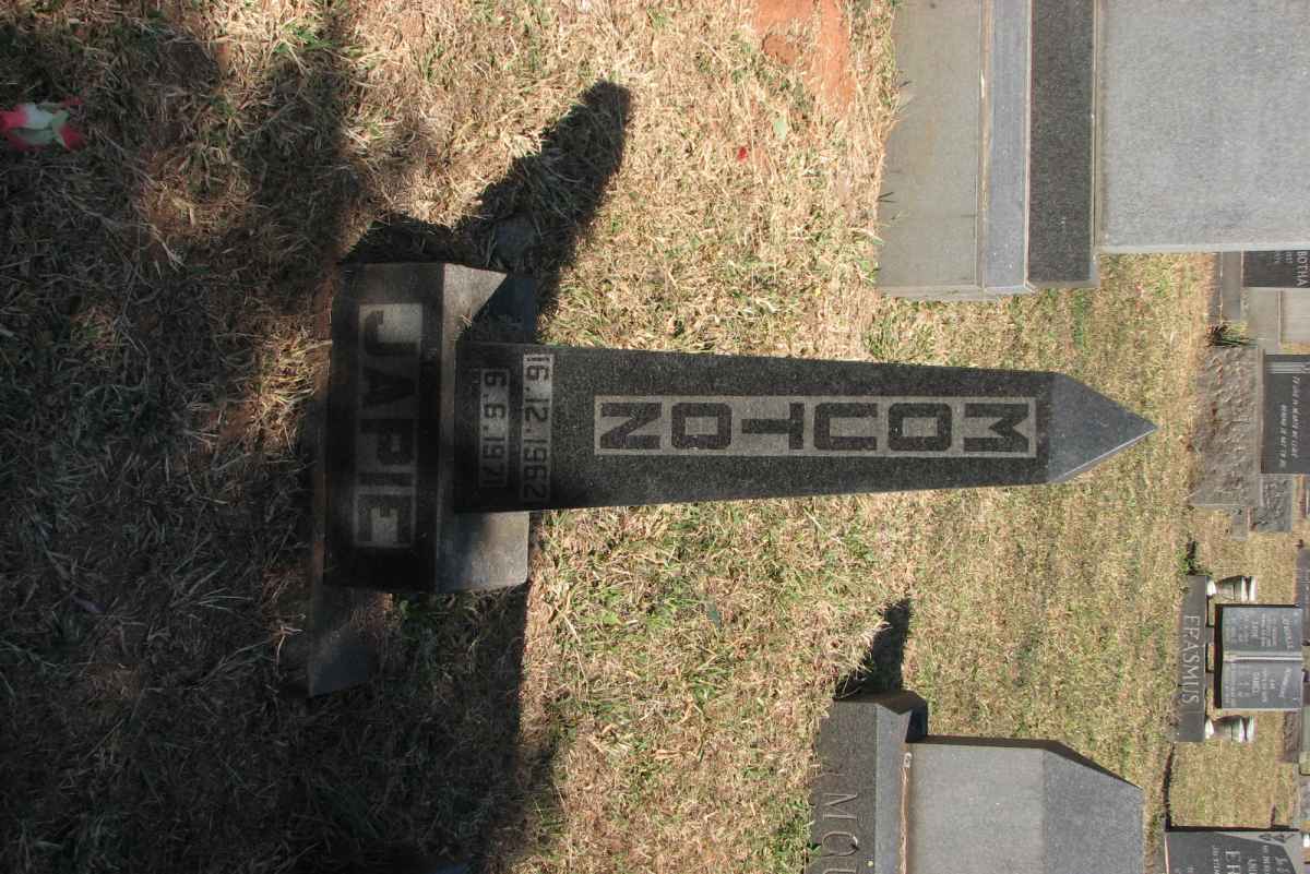 MOUTON Japie 1962-1971