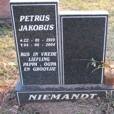 NIEMANDT Petrus Jakobus 1919-2004