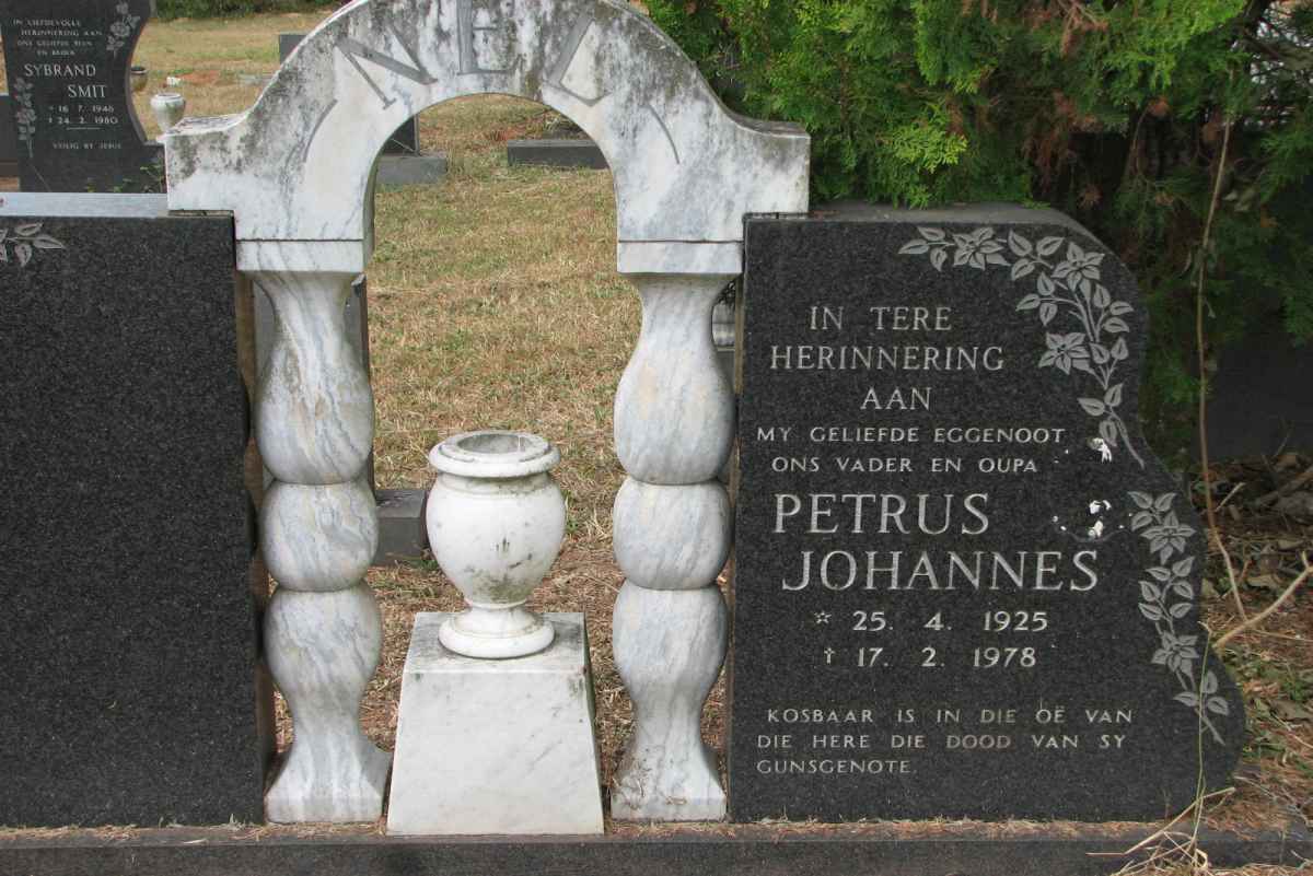 NEL Petrus Johannes 1925-1978
