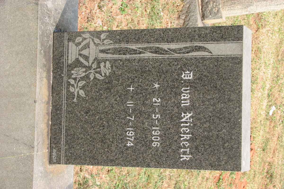 NIEKERK D., van 1906-1974