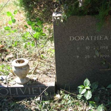 OLIVIER Karel F.H. 1911-1990 &amp; Dorathea P. 1918-1996