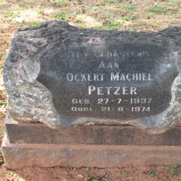 PETZER Ockert Machiel 1937-1974
