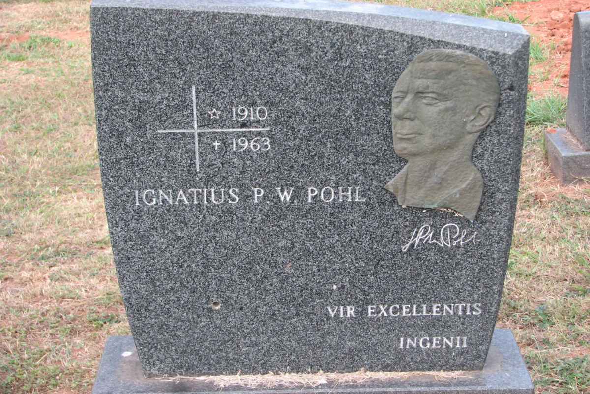 POHL Ignatius P.W. 1910-1963
