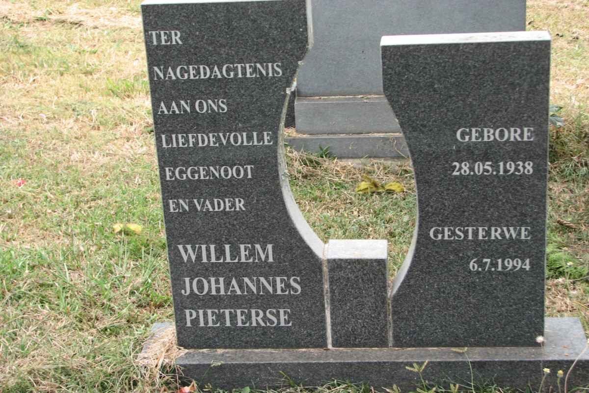PIETERSE Willem Johannes 1938-1994