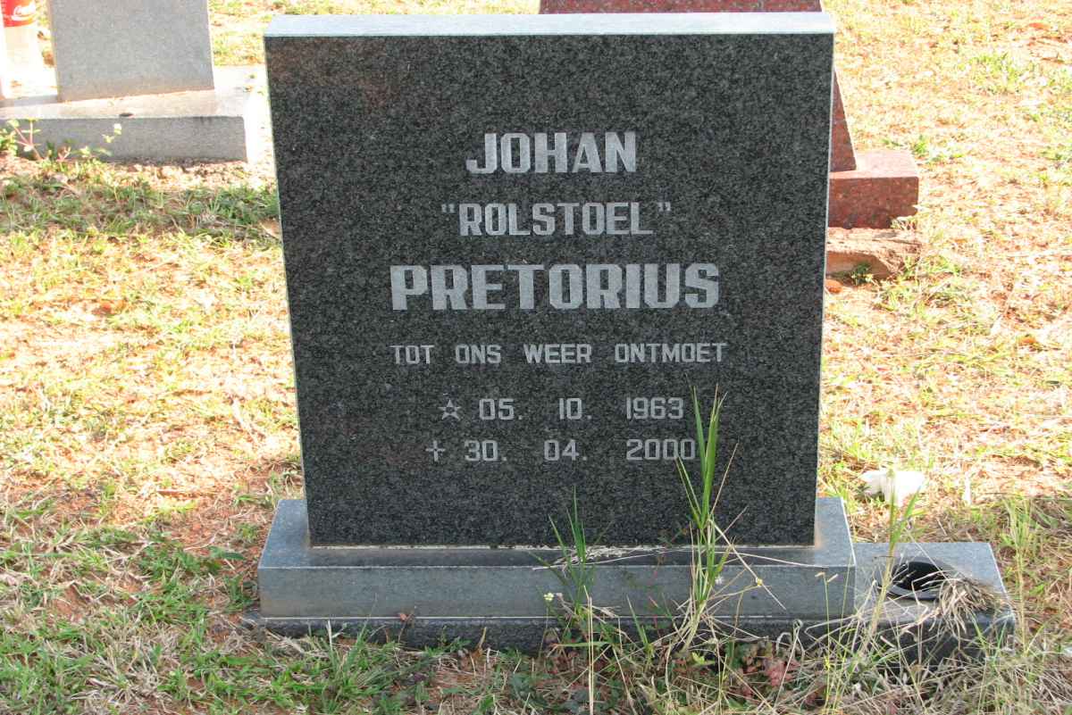 PRETORIUS Johan 1963-2000