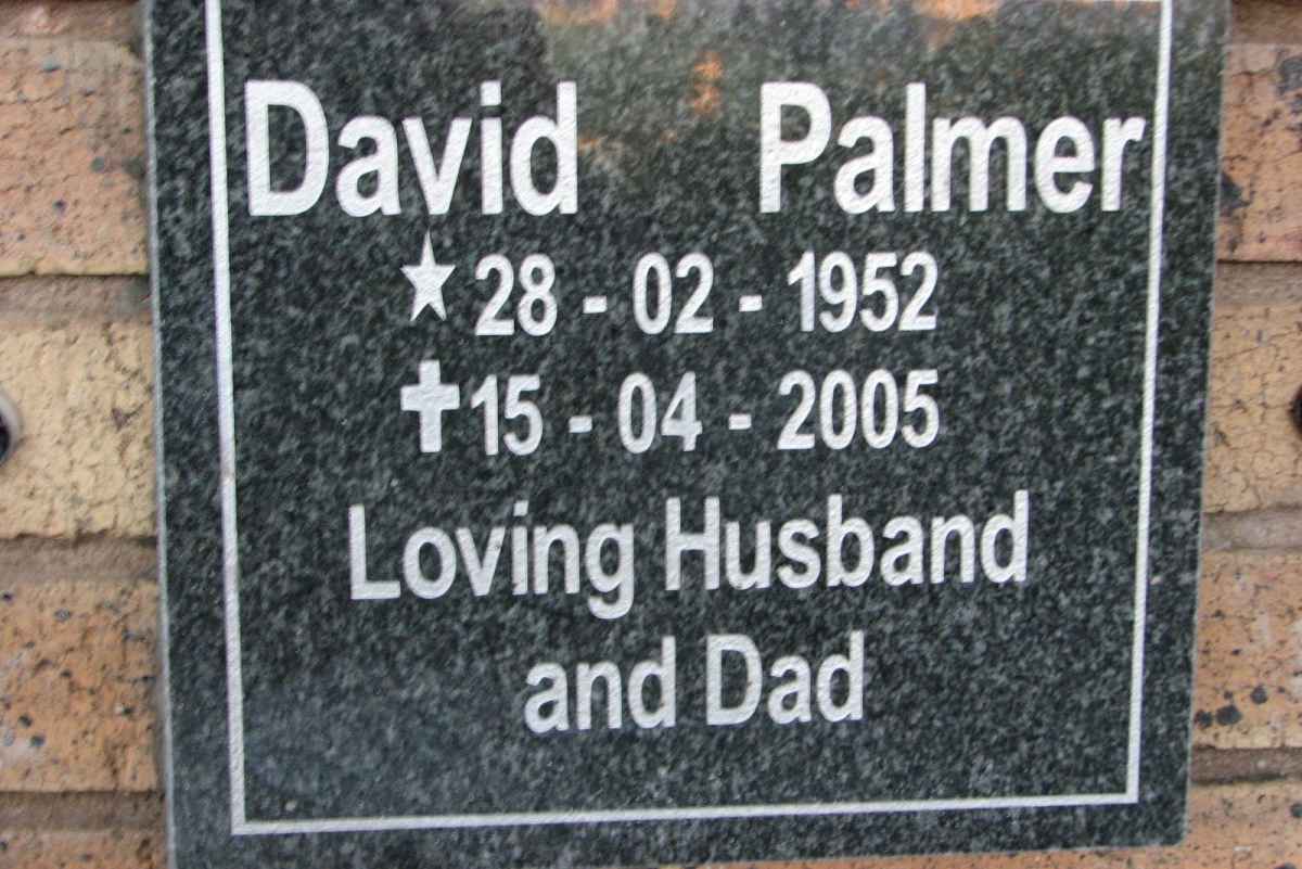 PALMER David 1952-2005