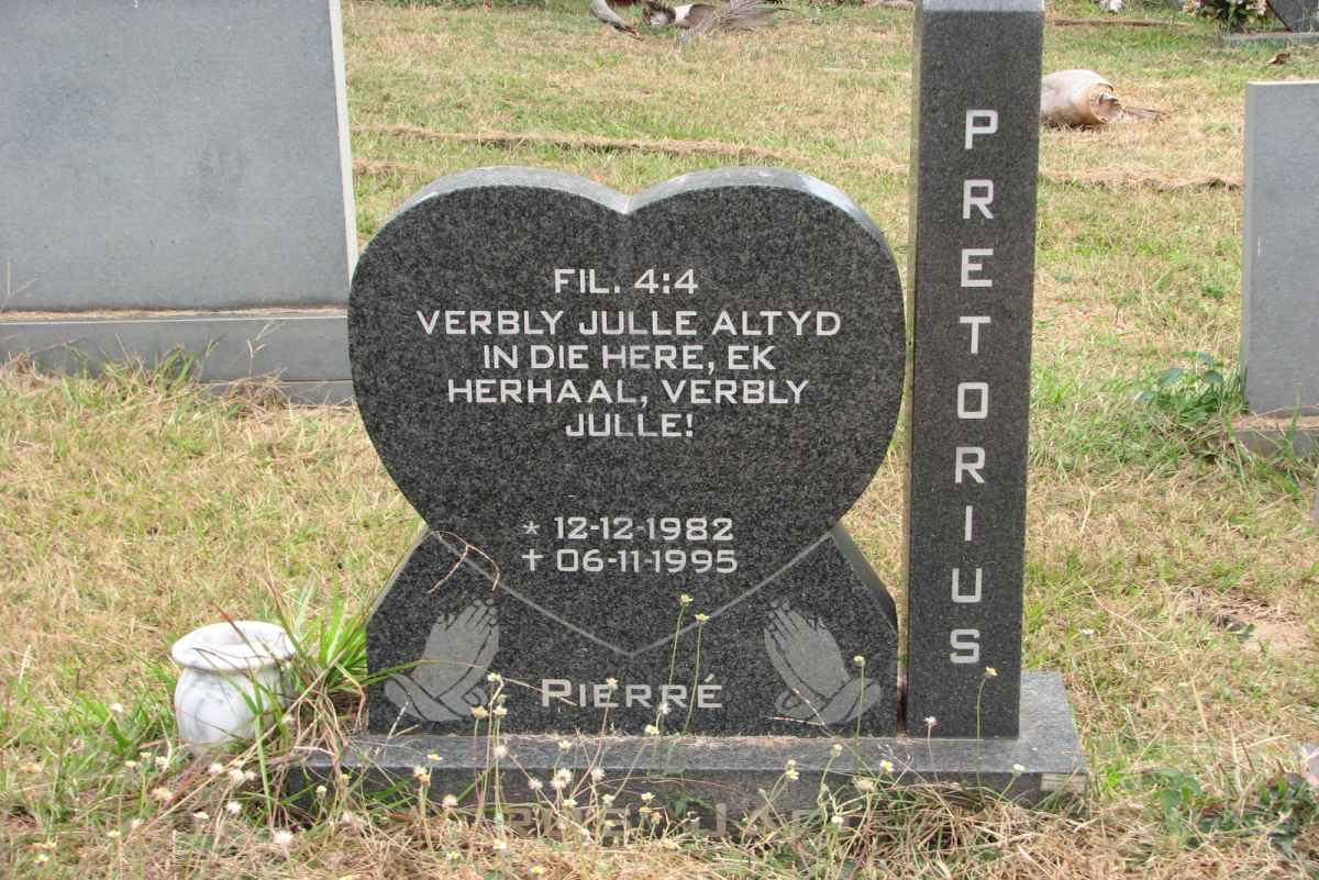 PRETORIUS Pierré 1982-1995