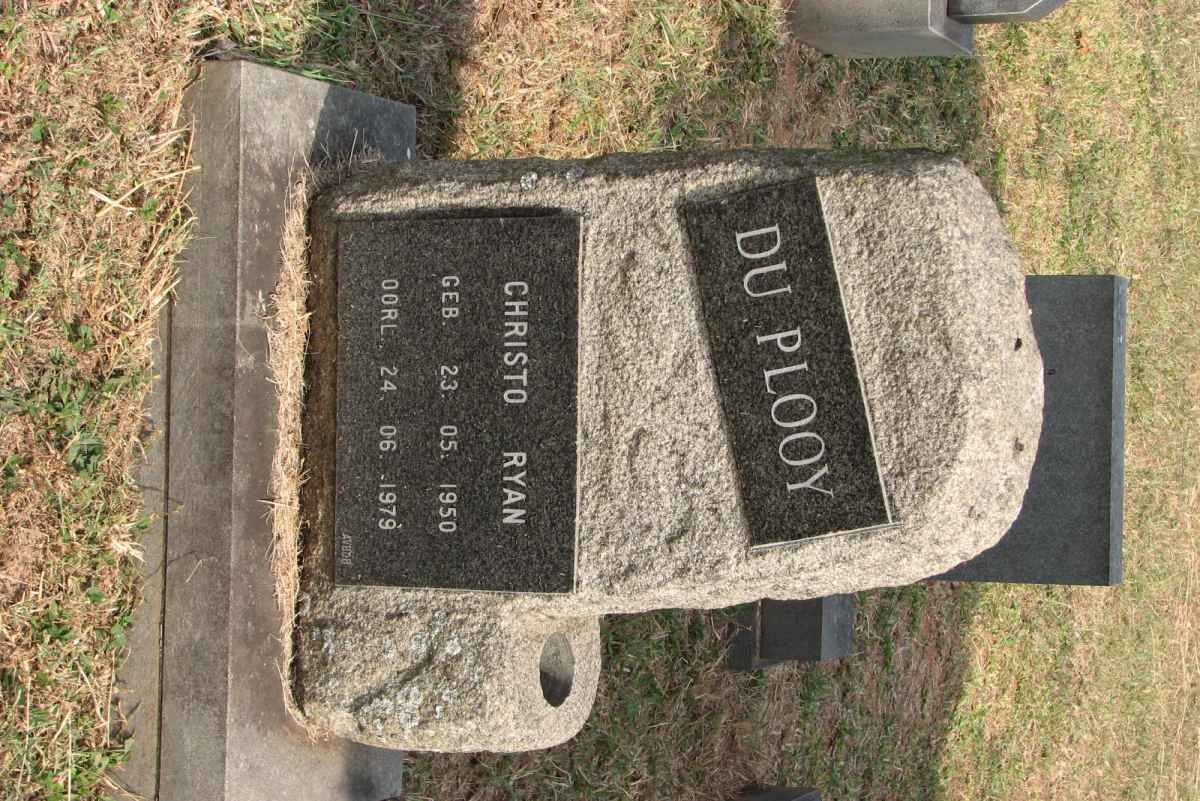 PLOOY Christo Ryan, du 1950-1979