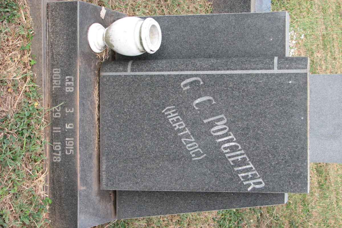 POTGIETER G.C. nee HERTZOG 1915-1978