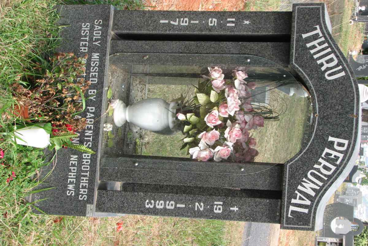 PERUMAL Thiru  1971-1993