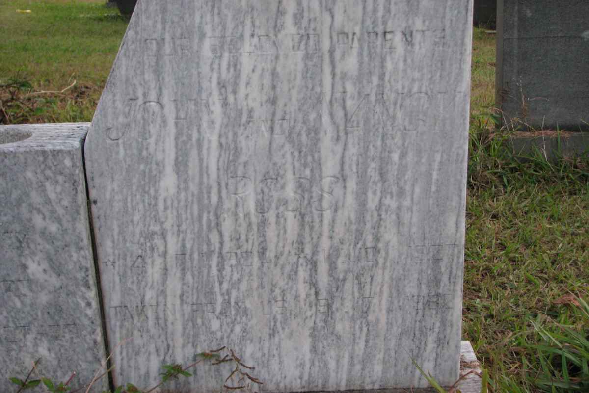 ROSS Joanne V? 1937-1982