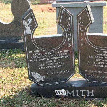 SMITH Hannes 1943- &amp; Louise 1943-2001