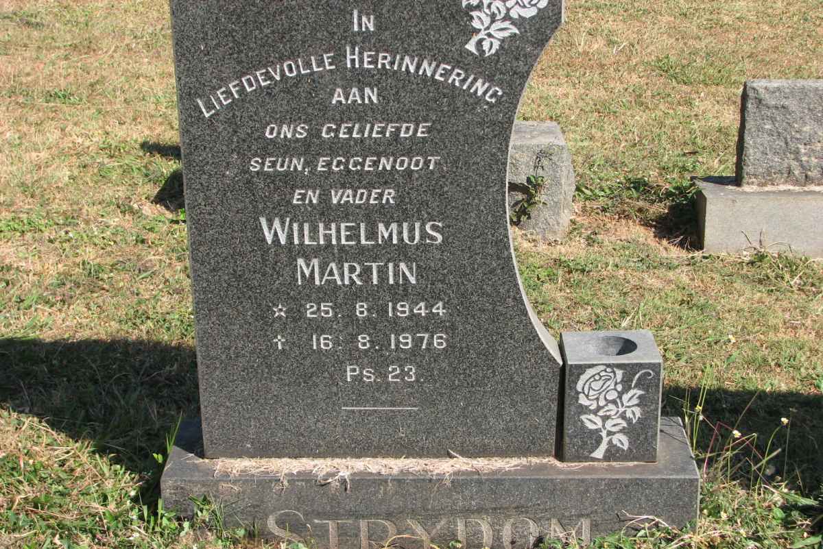 STRYDOM Wilhelmus Martin 1944-1976
