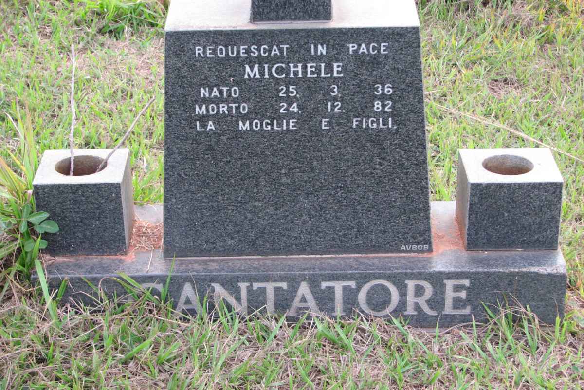 SANTATORE Michele 1936-1982