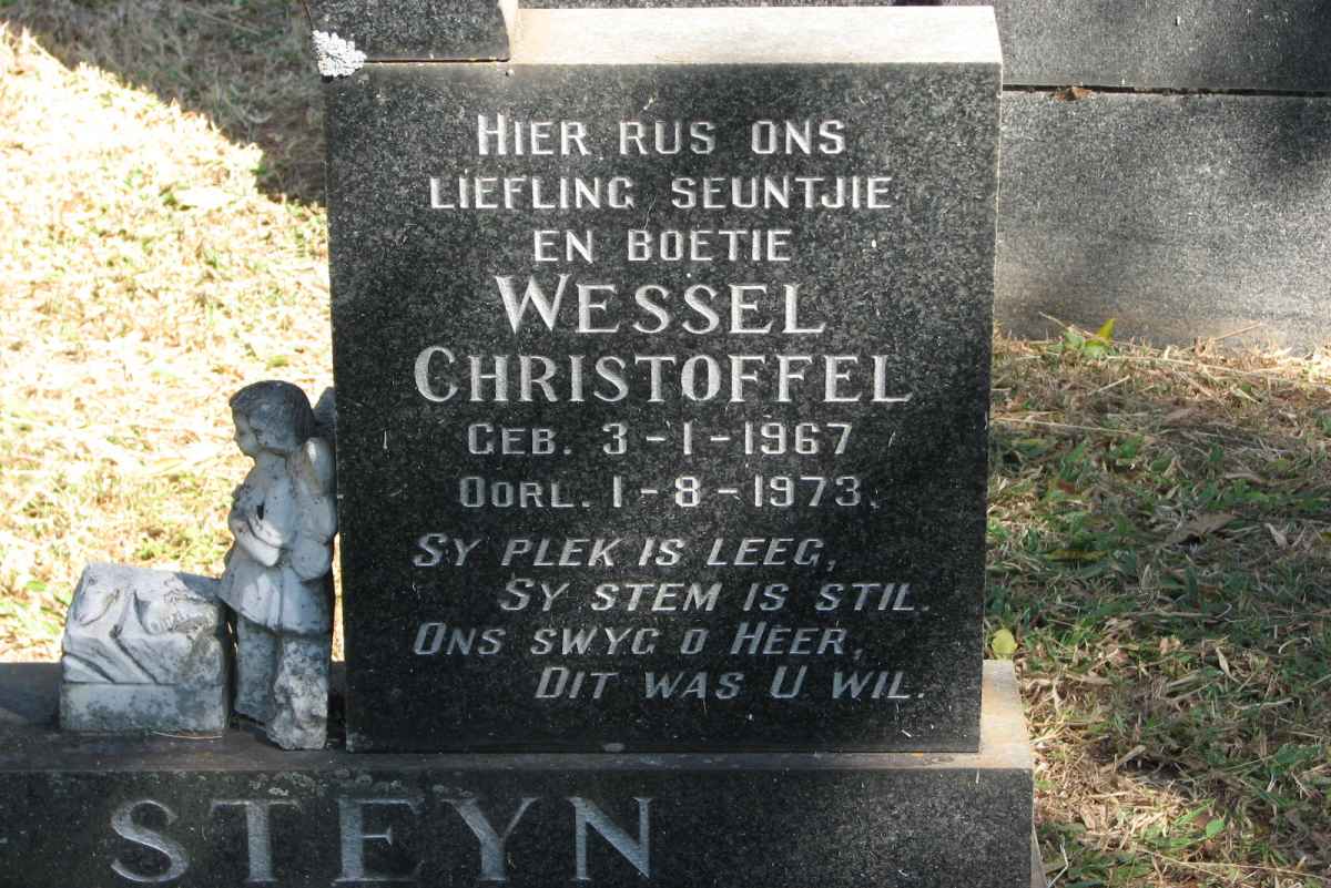 STEYN Wessel Christoffel 1967-1973