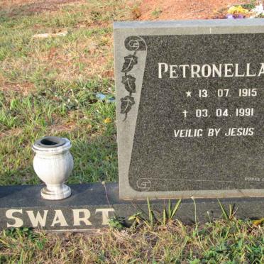 SWART Diederick A. 1924-1985 &amp; Petronella S. 1915-1991 