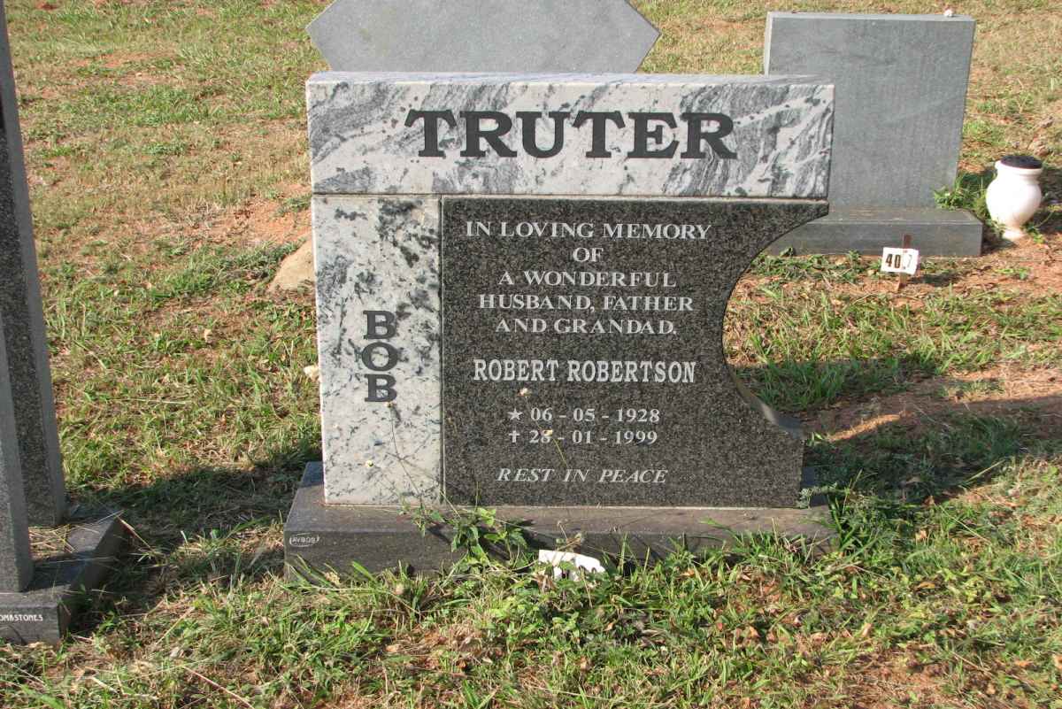 TRUTER Robert Robertson 1928-1999