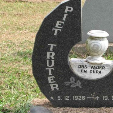 TRUTER Piet 1926-1987