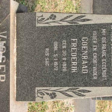 VISSER Coenraad Frederik 1928-1972